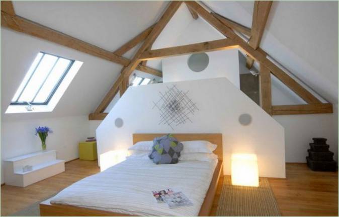 Aménagement d'une chambre dans une maison de campagne en Angleterre