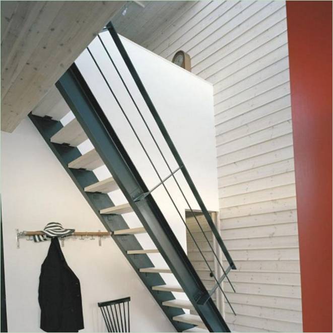 Escalier vers le premier étage