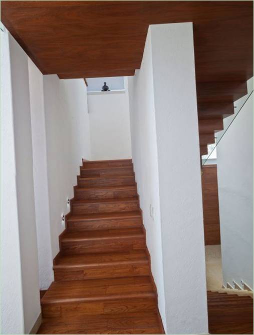 Intérieur moderne d'une maison mexicaine