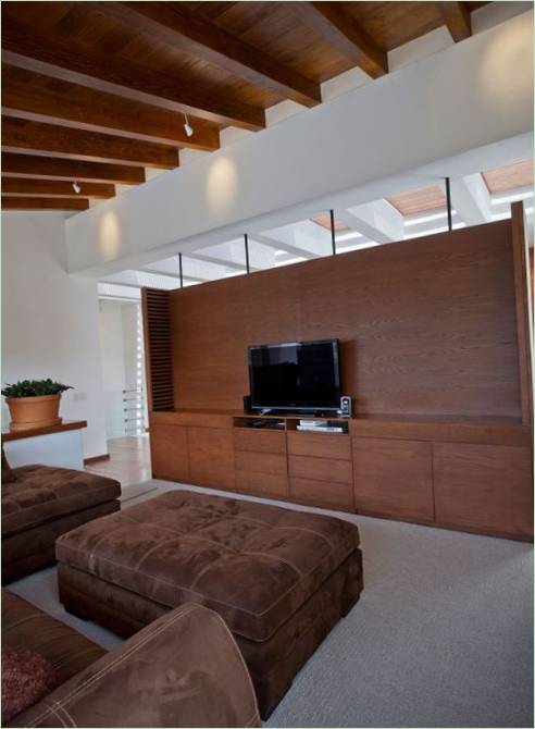 Intérieur d'une maison mexicaine de style moderne