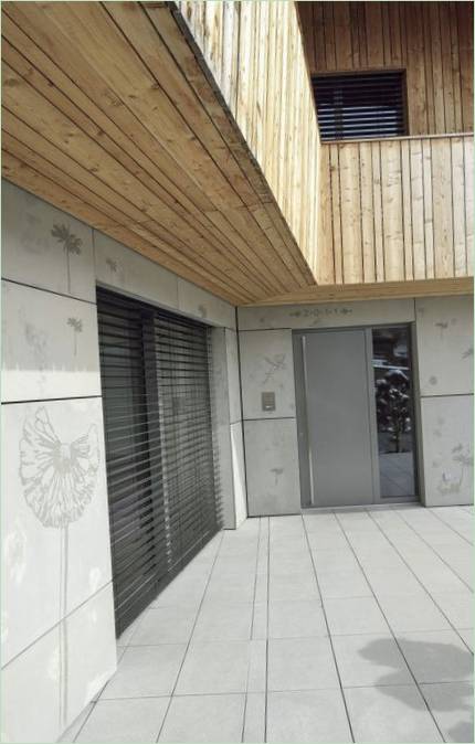 Une grange transformée en maison en Autriche