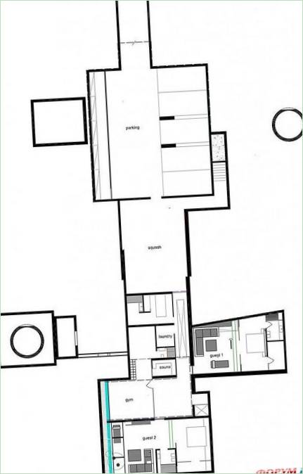 Maison moderne de 314 Architecture Atudio