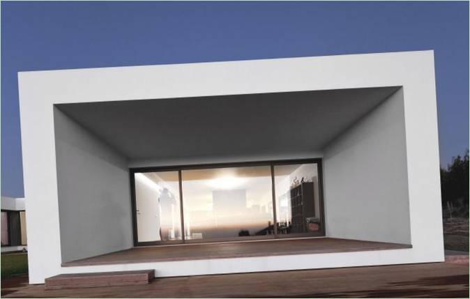 Maison sur une colline avec panneaux solaires - Photo 3