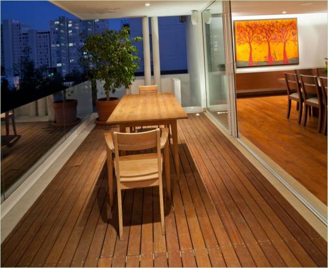 L'intérieur d'une maison mexicaine de style moderne