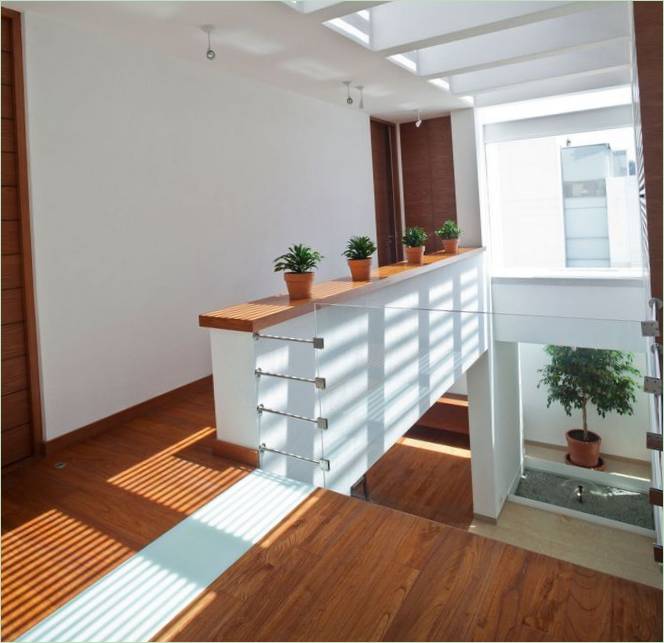 L'intérieur d'une maison mexicaine moderne