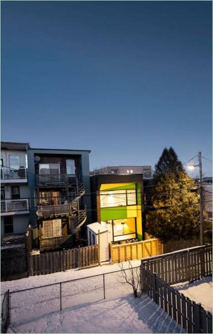 Conception d'une maison de la 8e Avenue au Canada