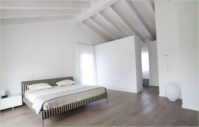 Aménagement de la chambre à coucher par EXIT architetti associati