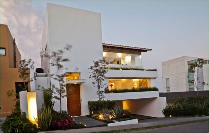 Intérieur d'une maison mexicaine dans un style moderne