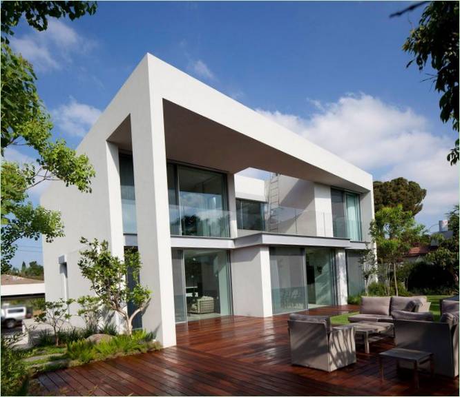 Conception extérieure de la maison CH à Tel Aviv