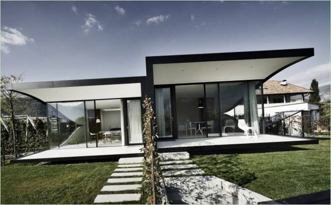 La maison miroir de Peter Pichler Architecture en Italie