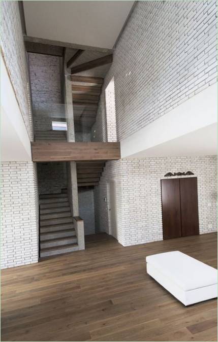 Design intérieur de la villa G House de Lorenzo Guzzini en Italie