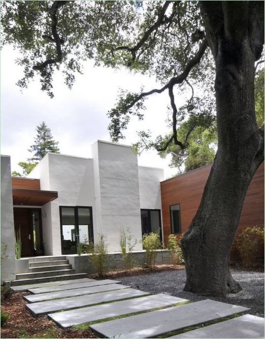 Villa moderne à Menlo Oaks par Anna Williamson, Californie