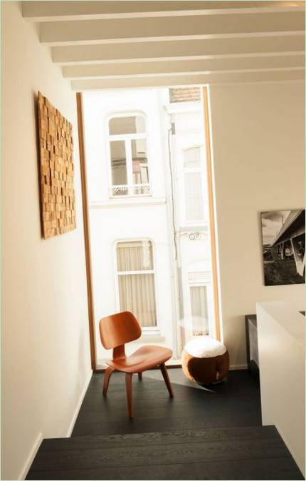 Intérieur d'une maison moderne LKS à Lier, en Belgique