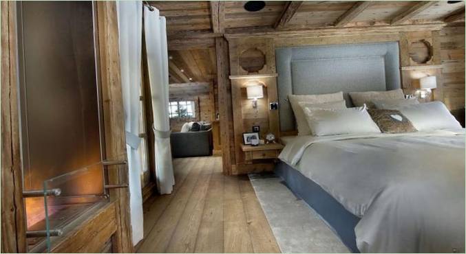 Maison de Courchevel dans les Alpes françaises