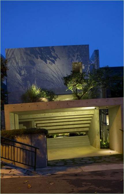 L'intérieur de la Maison Namly par CHANG Architects, Chicago, USA