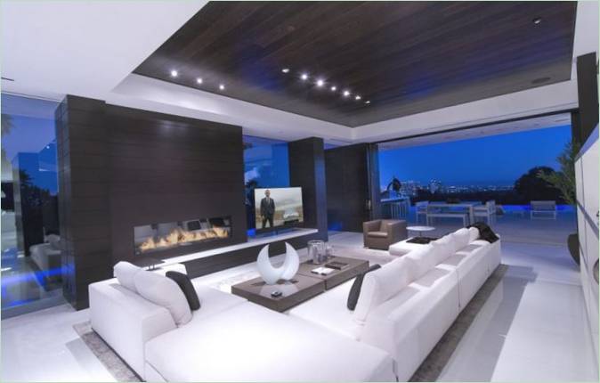 Salon Laurel Way de Whipple Russell Architects en Californie