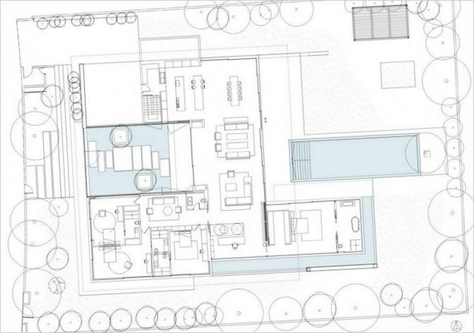 Schéma de la maison à étages