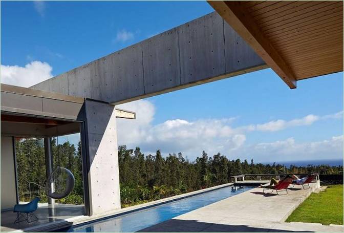 La façade chic en béton