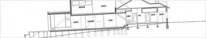 Plans d'étage d'une maison à Brighton