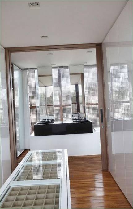 Intérieur de la maison BT à Sao Paulo