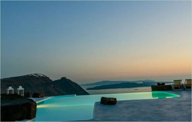 Villa Aenaon sur l'île de Santorin en Grèce
