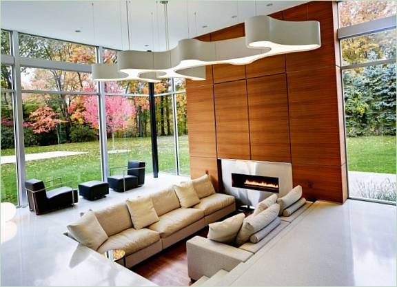 Manoir de l'Ohio au design intérieur saisissant