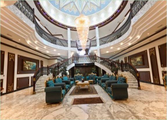 Conception d'une villa arabe orientale de luxe