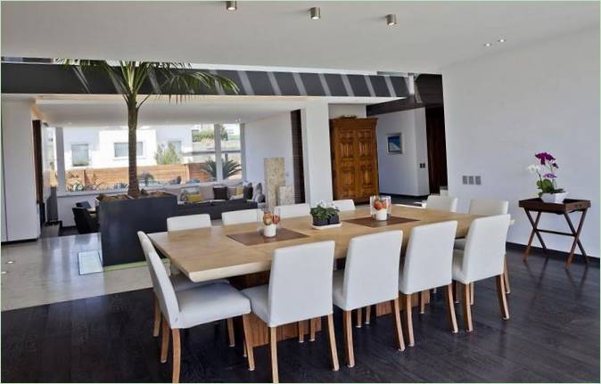 Aménagement intérieur pour Casa Río Hondo : salle à manger