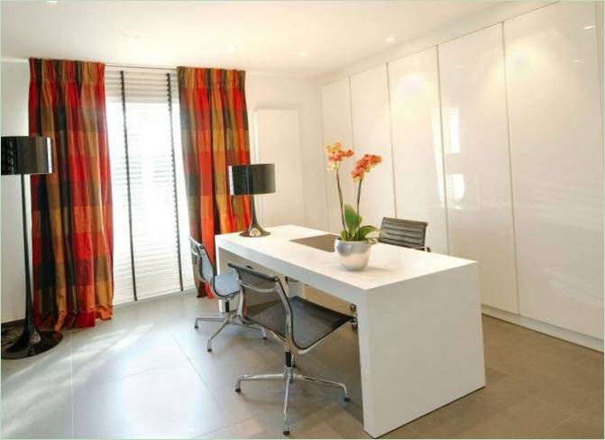 Aménagement intérieur d'une résidence belge
