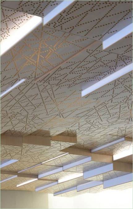 Plafond perforé