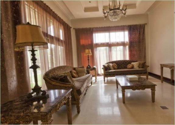 Luxueuse villa de style oriental et arabe