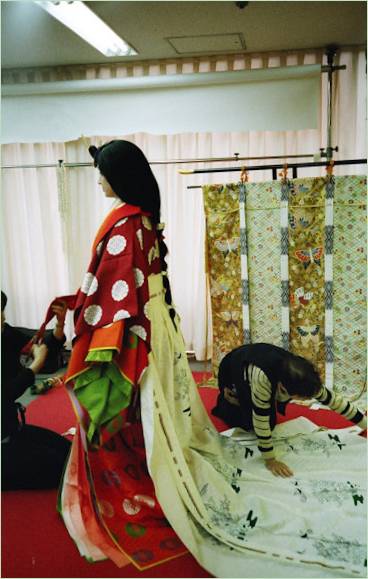 Le kimono classique japonais