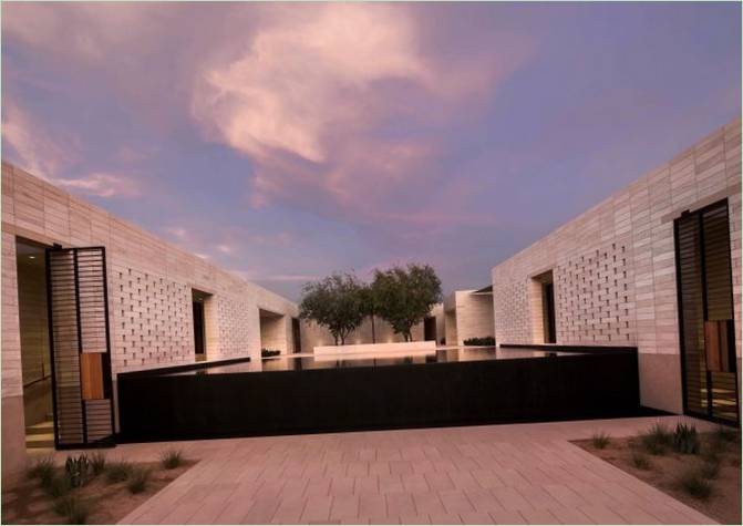 La villa Stone Court en Arizona