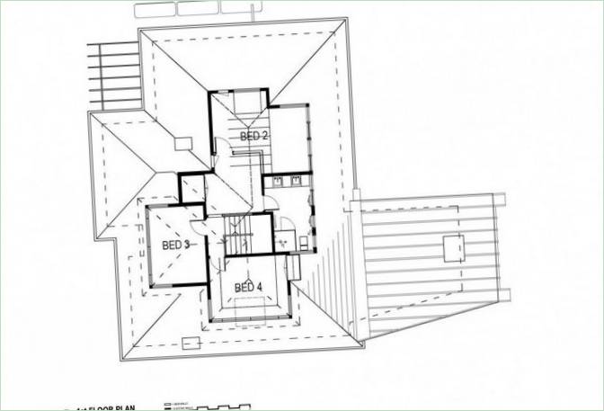 Plan de Kew-House