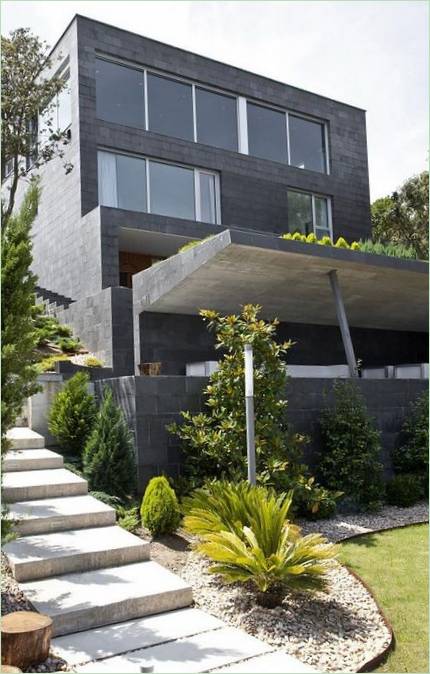 Extérieur de la Casa Constanza en Espagne