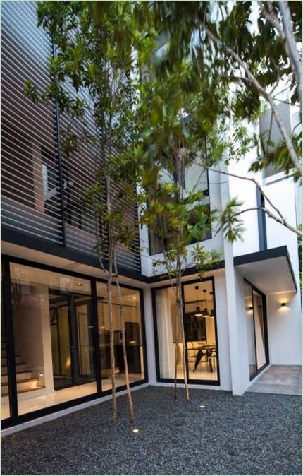 Extérieur de la résidence Goodlink par Locus Associates