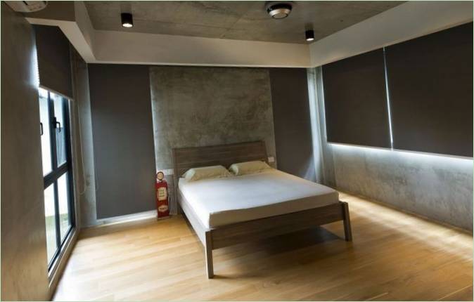 Intérieur unique de la maison N18 par l'architecte DRTAN LM