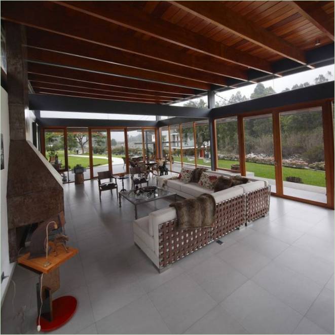 Aménagement intérieur d'une maison de campagne au Pérou