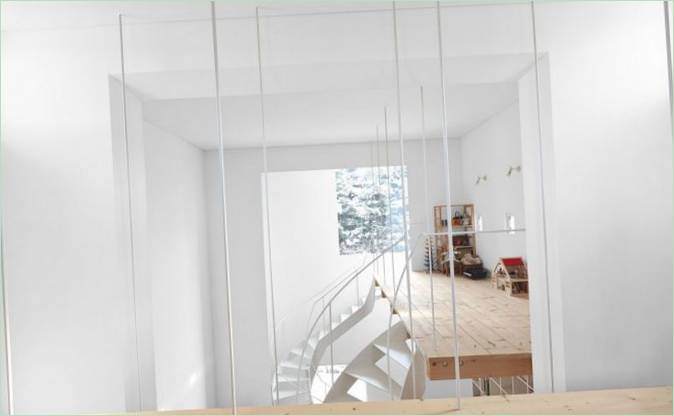 Terrain de jeu à l'étage d'une maison