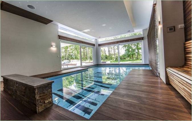 La piscine de la Villa in the Dunes