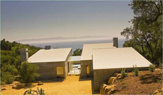 Conception de maisons de campagne ultramodernes en Californie