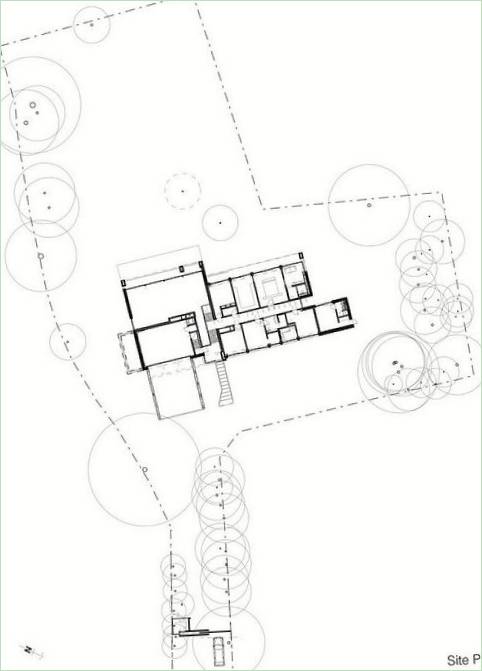 Plan du site de la maison 780 à Manchester