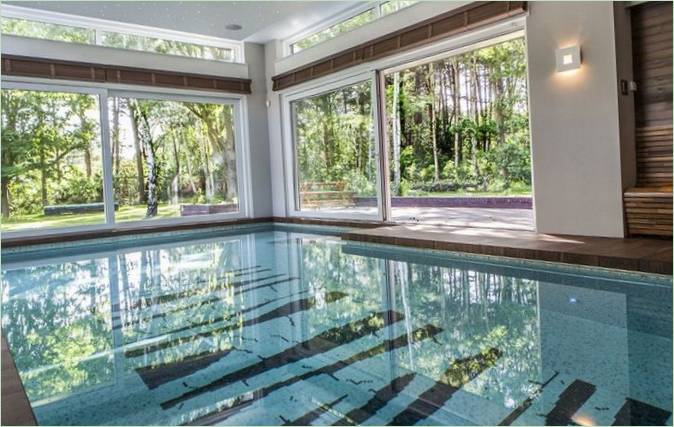 Piscine de la Villa dans les Dunes