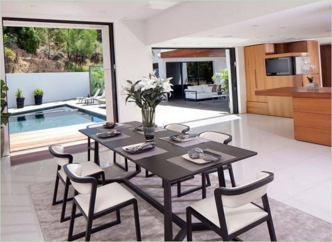 Design intérieur d'une salle à manger