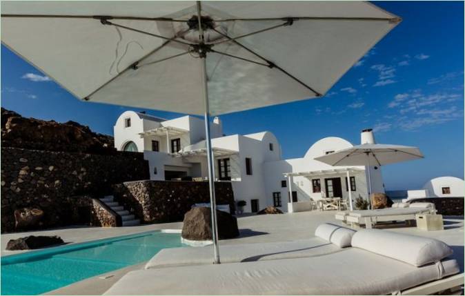 Villa Aenaon sur l'île de Santorin en Grèce