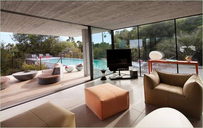 Une luxueuse maison privée à St Tropez, en France
