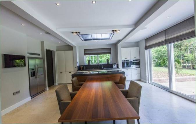 Salle à manger de la Villa in the Dunes