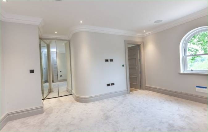 Aménagement intérieur d'une maison de campagne de luxe