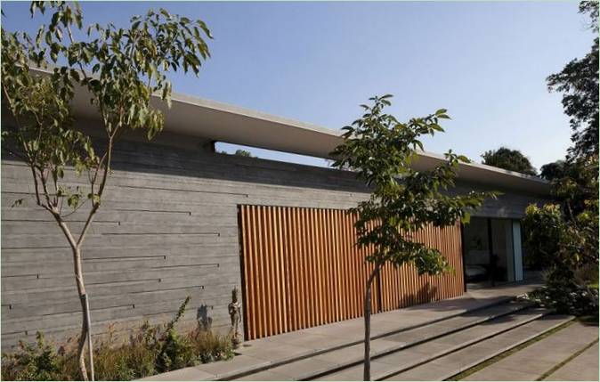 L'extérieur de Float House