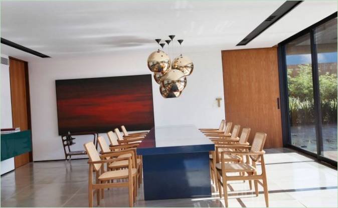L'intérieur de la maison BT à Sao Paulo